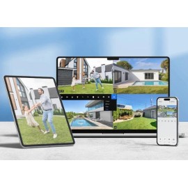Kamera IP Reolink Argus Series B430 akumulatorowa 5MP WiFi USB-C biała