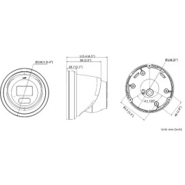 Kamera IP Hikvision DS-2CD2386G2H-IU 2.8mm EF BLACK PL