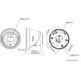 Kamera IP Hikvision DS-2CD2346G3-IZS2UY/SL(2.8/4mm) Black