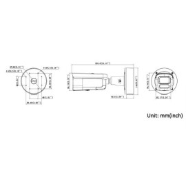 Kamera IP Hikvision DS-2CD2667G3-LIZS2UY/SRB(2.8-12mm) BLACK