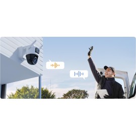 Kamera IP Imou AOV Dual 10MP (5MP+5MP) z panelem solarnym 2.4GHz WiFi+4G