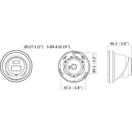 Kamera IP Hikvision DS-2CD2343G2-LI2U/SL 2.8mm BLACK PL