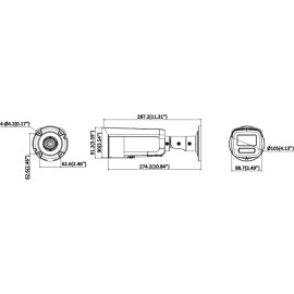Kamera IP Hikvision DS-2CD2T123G2-LIS2UY/SL(2.8mm)