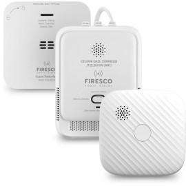 Zestaw czujników WIFI FIRESCO czujnik czadu+czujnik...